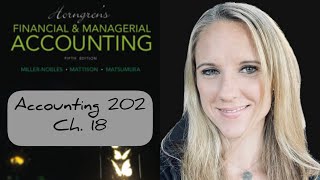 Accounting 202 Chapter 18
