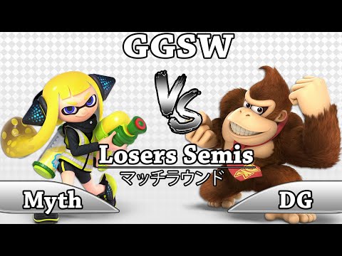 GGSW 140 - MSN|Myth (Greninja,Inkling) vs Runes (DK) Smash Ultimate Losers Semis