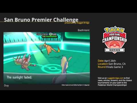 VGC '14 San Bruno Premier Challenge Finals: Duy vs BadIntent - Game 3
