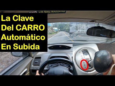 Sporty driving with an automatic transmission uphill, how to use an automatic transmission uphill