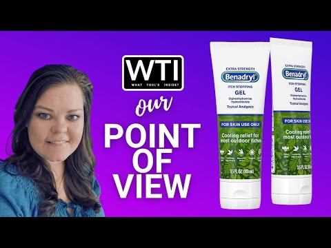Benadryl Cooling Relief Anti-Itch Gel - WTI product video review