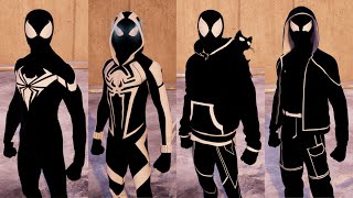 Miles Transforms into his Symbiote Suits
