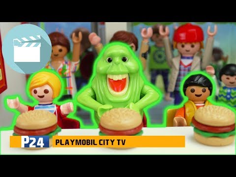 PLAYMOBIL GHOSTBUSTER FILM DEUTSCH - Das große Wettessen in PLAYMOBIL CITY - Playmobil Stories