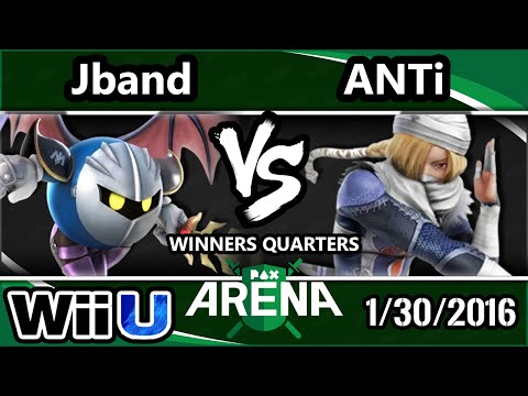 PAX - UA | Jband (Metaknight) Vs. DM. #THE | ANTi (Diddy, Sheik) SSB4 WQ - Smash Wii U - Smash 4