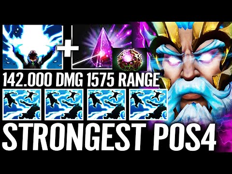 🔥 142.000 DMG ZEUS WTF Support — Octarine + Seer Stone Refresher 1575 Range NUKER Dota 2 Pro