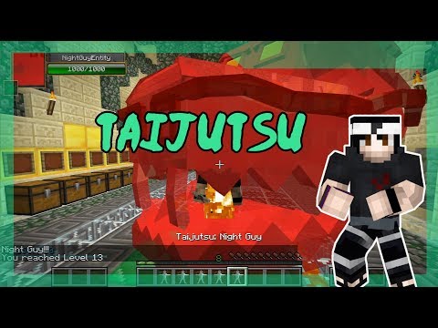 Mathioks - How to use Taijutsu! | NARUTO ANIME MOD | Minecraft | DATABOOKS Episode 17