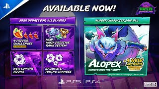 TMNT: Splintered Fate – Alopex Reveal Trailer (2026) – New DLC Launch Trailer