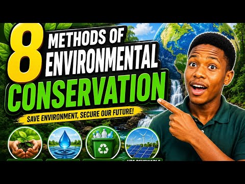 8 Methods Of Environmental Conservation