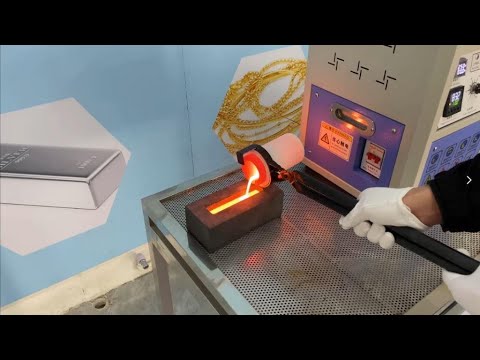 2021 New design 1KG precious metal smelting furnace-Mini Gold silver  melting Furnace-CDOCAST