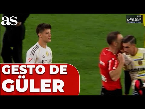 El gesto de GÜLER con los ÁRBITROS al final del partido: no se vio y SE HARÁ VIRAL 100%