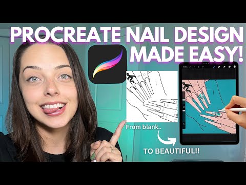 Nail Drawing Template