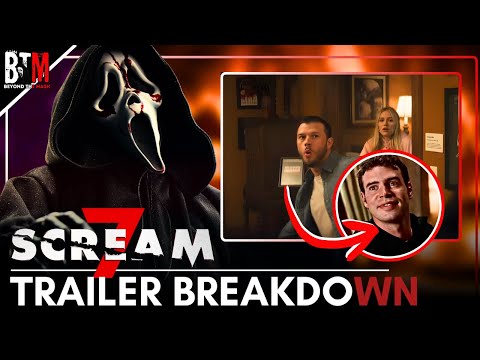 DID YOU SPOT STU MACHER? Scream 7 Trailer BREAKDOWN - SCREAM Easter Eggs you Missed!
