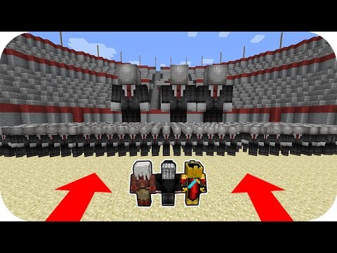 10000 TANE MUTANT SLENDERMAN VS GÜROL VE NOOB! - Minecraft
