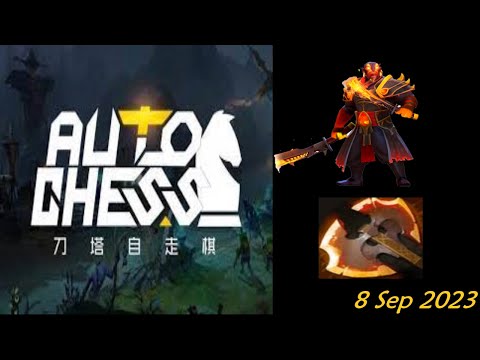 DotaChess - Ember Spirit with Battle Fury 19000 DAMAGE!