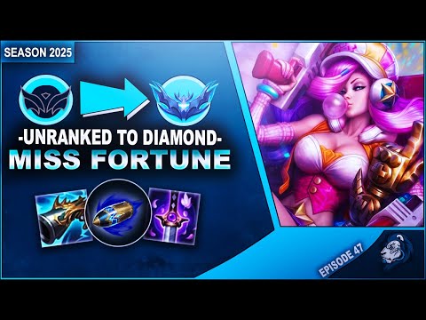 I GET GIGA-FED ON MISS FORTUNE! - Unranked to Diamond | League of Legends