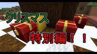 【マイクラ第二弾】クリスマス特別編！！