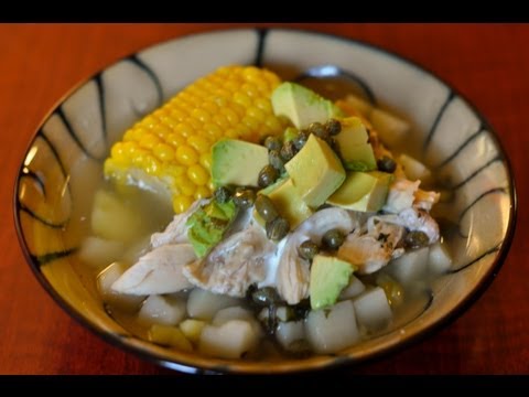 Ajiaco Bogotano / Colombian Potato Stew Recipe