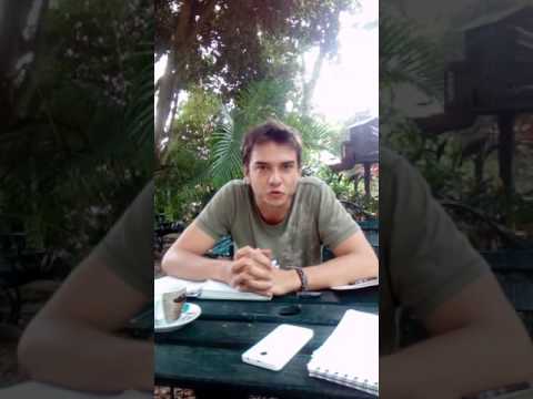 Poema Lejanía de Carmelina Soto declamado por Mateo Hennessy