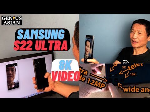 3 ways to use Samsung S22 Ultra to shoot 8K video and Free HEVC codec