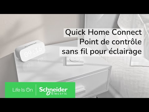 Bouton-poussoir Connecté Schneider Wiser Ovalis - Zigbee 10A Blanc - Neuf