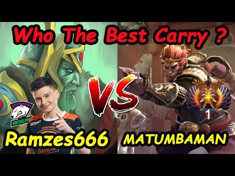 Ramzes666 [Wraith King] 26 Kills Destroy Top1 Rank Matumbaman (Monkeyking) |  Dota2 7.19