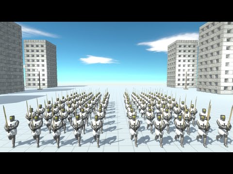 Teutonic Order 100 Knights vs ALL TEAMS Animal Revolt Battle Simulator