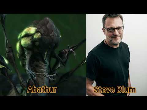 Character and Voice Actor - StarCraft II Heart of the Swarm - Abathur - Steve Blum