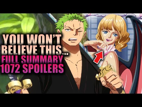 YOU'LL NEVER BELIEVE THIS (Full Summary) / One Piece Chapter 1072 Spoilers