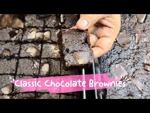 Classic Chocolate Brownies | Rich, Fudgy & Irresistible! | Cook with Zobia