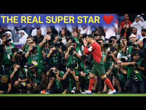 Viral🔥Superstar Cristiano Ronaldo makes all cameramen want to get his picture at the qatar world cup