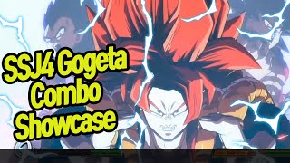 【DBFZ】 SSJ4 Gogeta Combo Showcase
