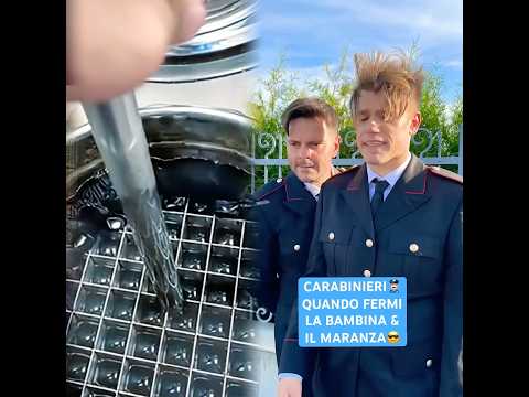 CARABINIERI👮🏻‍♂️ Quando Fermi LA BAMBINA & IL MARANZA😎 - iPantellas
