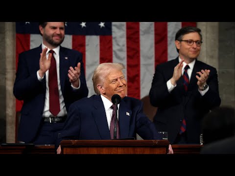 Rede im US-Kongress: Trump bleibt auf Konfrontationskurs