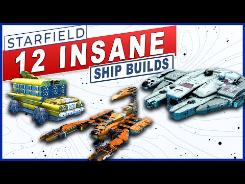 I Did NOT Think This was Possible! 12 INSANE Ship Builds in Starfield