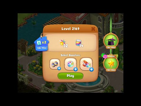 Gardenscapes Level 2169