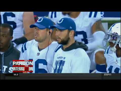 Pardon the Interruption 10/17/2017 | Who will play first: Aaron Rodger or Tiger?