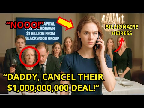 Семья мужа посмеялась над женой, а потом она разрушила их империю с помощью сделки на 1 миллиард ...