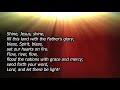 Lord the Light of Your Love is Shining (Shine, Jesus, Shine..) (Singing the Faith 59 / StF 59)