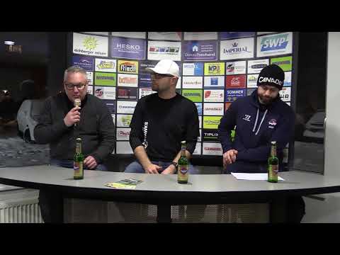 Pressekonferenz: EHF Passau Black Hawks - EC Pfaffenhofen Icehogs 11.1.2019