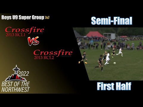 Crossfire Challenge 2022: Crossfire Premier RCL 1 vs Crossfire Premier RCL 2 - First Half