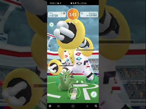 5 Player Regigigas Raid Pokemon Go