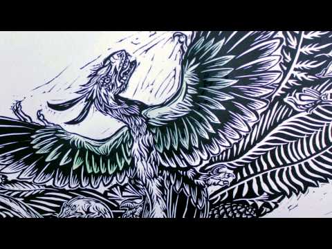 Ian Cooke - Antiquasauria Art - Microraptor process