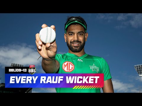 🇵🇰 Every HARIS RAUF WICKET In The Big Bash! | #BBL