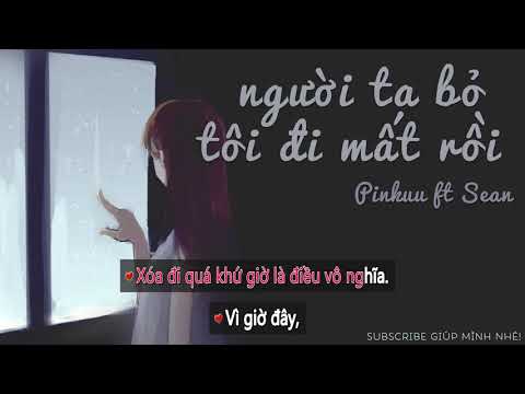 người ta bỏ tôi đi mất rồi - Pinkuu ft Sean | Beat Acoustic Karaoke