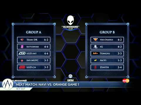 LIVE Alienware Cup - Group B, Day 3 feat. Na'Vi, iG, Zenith, Tongfu, & Orange with @LDdota, @PurgeG