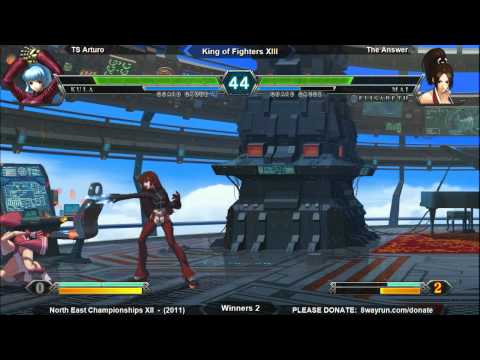 NECXII - KOF13 Singles W2 - TS Arturo VS The Answer