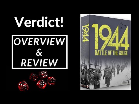 Let's Play! Overview & Review of Battle of the Bulge 1944