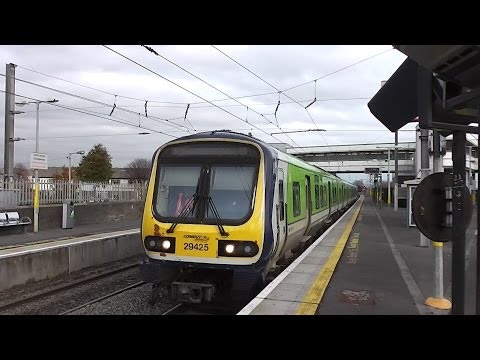 IE 29000 and 8300 Class Trains - Howth Junction Station, Dublin