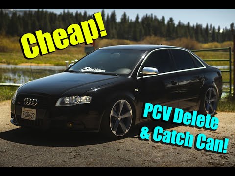 PCV Delete & Catch Can Kit! | Audi B7