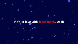 Clash - Janie Jones - Lyrics in Video